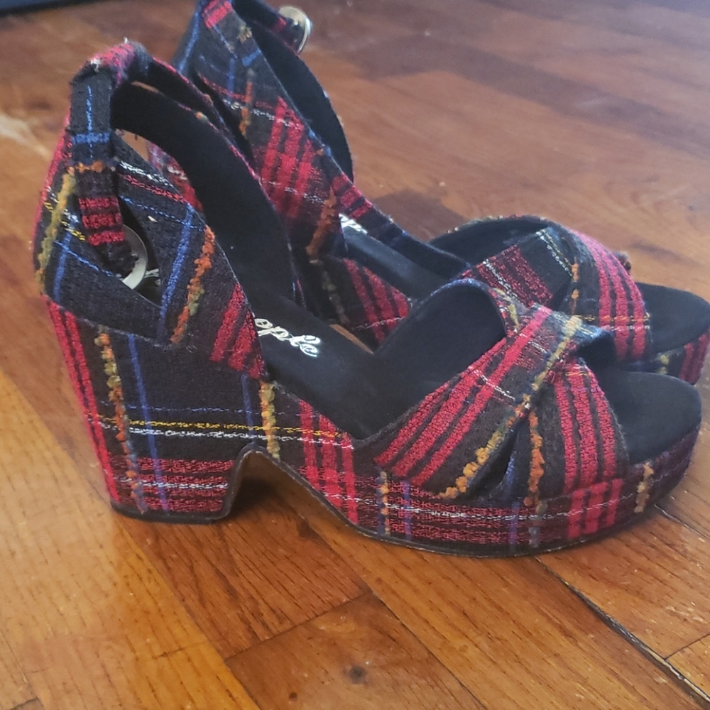 Free people platform heels